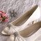 Chaussures de mariage éternel hiver taille réelle du talon 2.56 pouce
