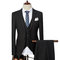 Gilet veste pantalon trois pièces d'affaires costumes blazers ensembles/hommes
