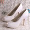 Chaussures pour femme romantique taille réelle du talon 3.94 pouce talons hauts plates-formes