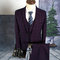 Tuxedos costume slim fit masculino hommes costumes 3 pièces ensembles de mariage