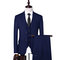 Costumes slim fit blazers deux boutons travail masculino hommes costumes