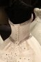 Robe de mariée absorbant de col en cœur cordon textile en tulle de traîne longue