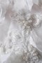 Robe de mariée avec décoration dentelle avec perle de lotus de mode de bal jusqu'au sol