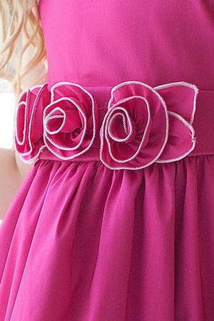 Robe cortège fille plissage textile taffetas avec zip ligne a de tour de ceinture en haute
