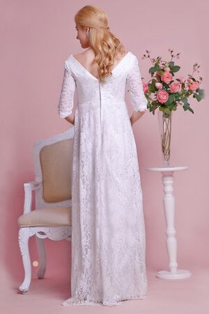 Robe de mariée v encolure branle glamour vintage sobre