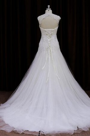 Robe de mariée splendide luxueux classique sans ceinture textile en tulle