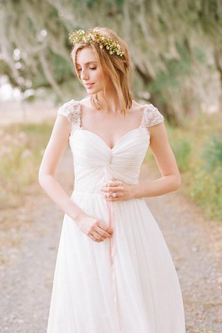 Robe de mariée longue décontracté sexy a plage avec perle