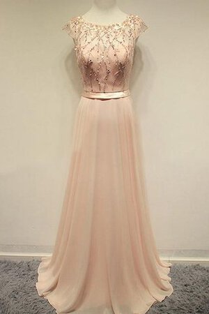 Robe de bal longue plissé avec manche épeules enveloppants avec chiffon ligne a