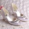 Chaussures de mariage charmante hiver taille réelle du talon 3.15 pouce