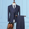 Vêtements hommes costumes de mariage pour hommes bleu plaid scène formels