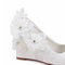 Chaussures pour femme dramatique hiver formel compensées charmante