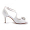 Chaussures de mariage talons hauts moderne hiver éternel charmante