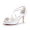 Chaussures de mariage talons hauts moderne hiver éternel charmante