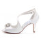 Chaussures de mariage talons hauts moderne hiver éternel charmante