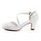 Chaussures de mariage tendance luxueux éternel printemps plates-formes