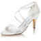 Chaussures de mariage moderne formel hiver éternel talons hauts