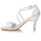 Chaussures de mariage moderne formel hiver éternel talons hauts