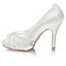 Chaussures de mariage plates-formes hiver moderne élégant talons hauts charmante