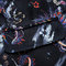 Costume slim imprimé costume asiatique taille floral décontracté hommes