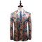 Imprimé hommes smoking hommes costumes blazer conceptions décontracté