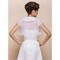 Organza blanc Chic | Moderne Bolero simple