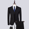 Blazer mode smoking 3 pièces rayé imprimé costume gris hommes costumes