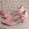 Chaussures pour femme romantique taille réelle du talon 2.36 pouce printemps