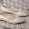 Chaussures de mariage eté plates formel