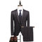 Plaid costume blazer costumes pour hommes veste + pantalon + gilet 3 pièces gentleman