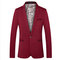 Et automne hommes costume mode blazer slim fit printemps