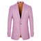 Rose blazers occasionnels hommes costumes blazer slim fit costume nouveaux