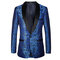 Costumes blazer bleu costumes nouvelle marié de mariage