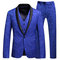 Asiatique taille ensembles mode blazer mariage décontracté slim costume