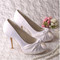 Chaussures de mariage moderne taille réelle du talon 3.94 pouce plates-formes talons hauts