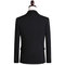 Noir nouveau slim fit costume smokings entreprise costumes blazers