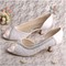 Chaussures de mariage taille réelle du talon 1.97 pouce élégant printemps eté