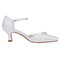 Chaussures de mariage taille réelle du talon 2.17 pouce printemps moderne