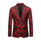 Mariage homme rouge fleur veste affaires événement