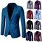 Manteau/hommes couleur veste hommes décontracté business nouveau costume