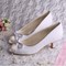 Chaussures de mariage taille réelle du talon 1.97 pouce hiver tendance