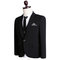 Noir nouveau slim fit costume smokings entreprise costumes blazers