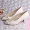 Chaussures de mariage taille réelle du talon 1.97 pouce hiver tendance