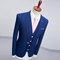 Plaid marié robe de mariée dernières costumes 3 pièces d'affaires gilet
