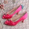 Chaussures de mariage éternel hiver taille réelle du talon 2.56 pouce
