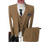 Veste + gilet + pantalon costumes hommes slim fit ensembles blazers trois pièces