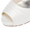 Chaussures de mariage plates-formes talons hauts hauteur de plateforme 0.59 pouce romantique