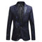 Costume/homme mode blazers imprimé costume nouveaux hommes décontracté boutique