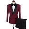 Costumes de mariage tuxedos homme double boutonnage asiatique terno