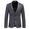 élégant gris costumes hommes costumes slim fit hommes réunion ensemble