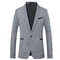 Homme hommes blazer blazer costume décontracté vestes noir